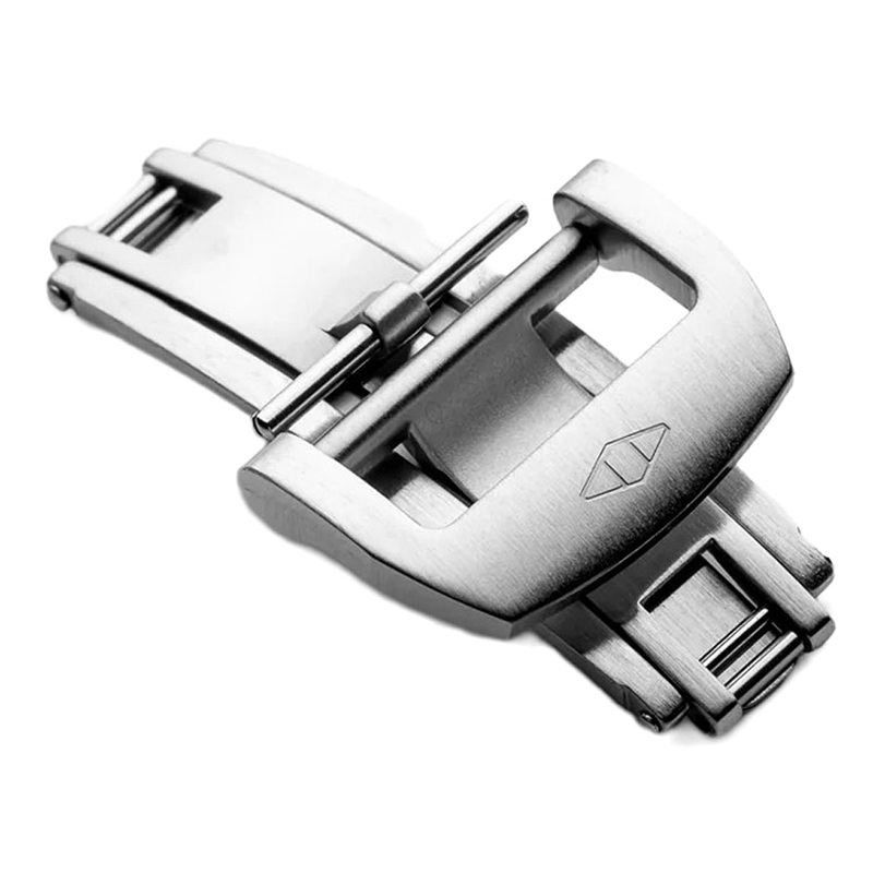 Artem RM-Style Deployant Clasp Brushed Stainless Steel