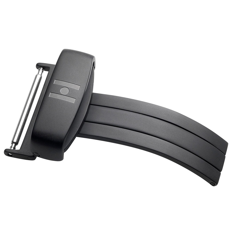 Hirsch Sport Flip Lock Deployant Clasp Black