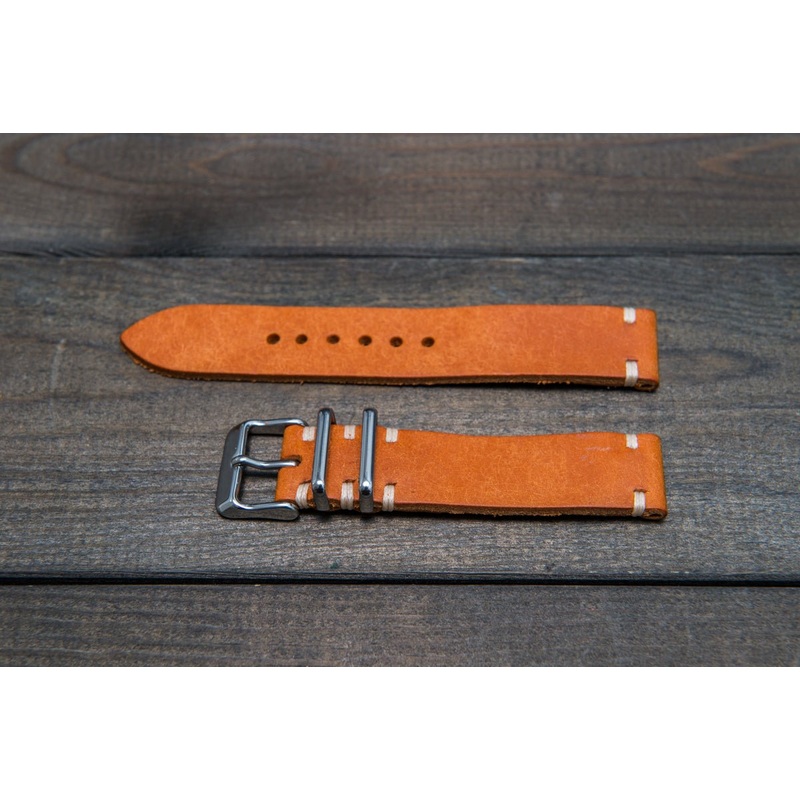 Badalassi Carlo, Pueblo Olmo leather watch strap. Hand-made to order in Finland.