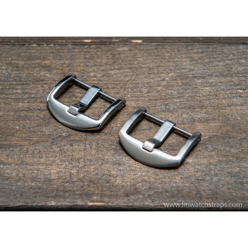 Heavy duty buckle screw for PAM, U-BOAT.  Polished  and matte silver finish. 18 mm, 20 mm, 22 mm, 24 mm.