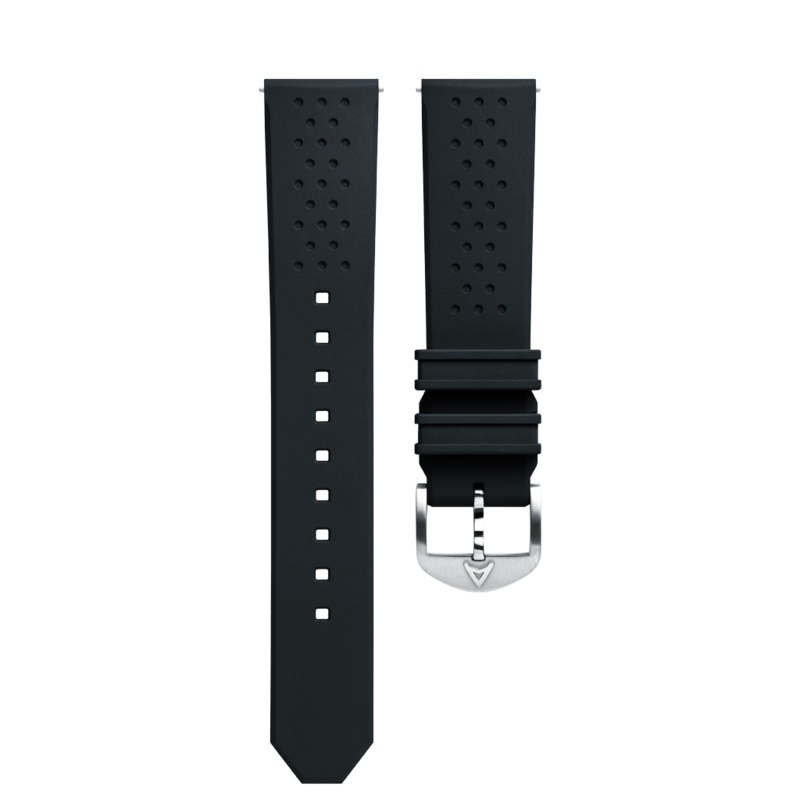 Black Rubber Strap