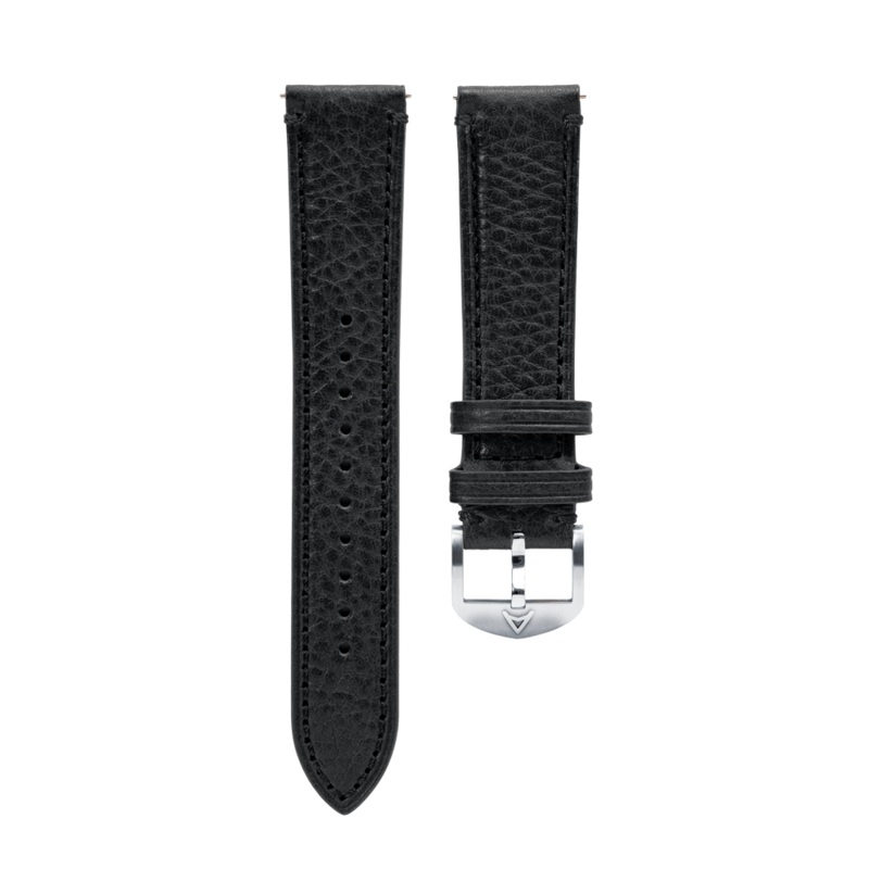 Black St. Venere Leather Strap