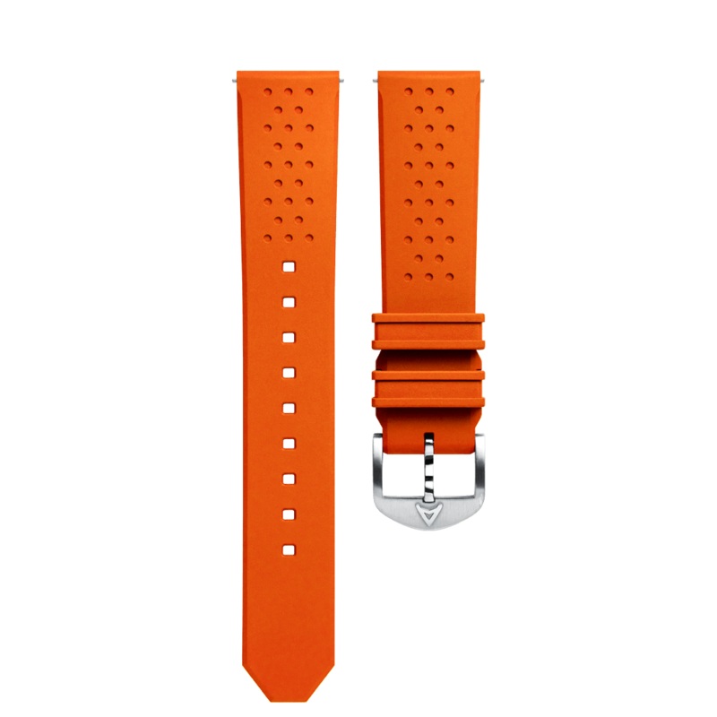Orange Rubber Strap
