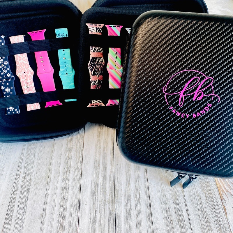 Fancy Band Storage Case Two Colors Available Pink