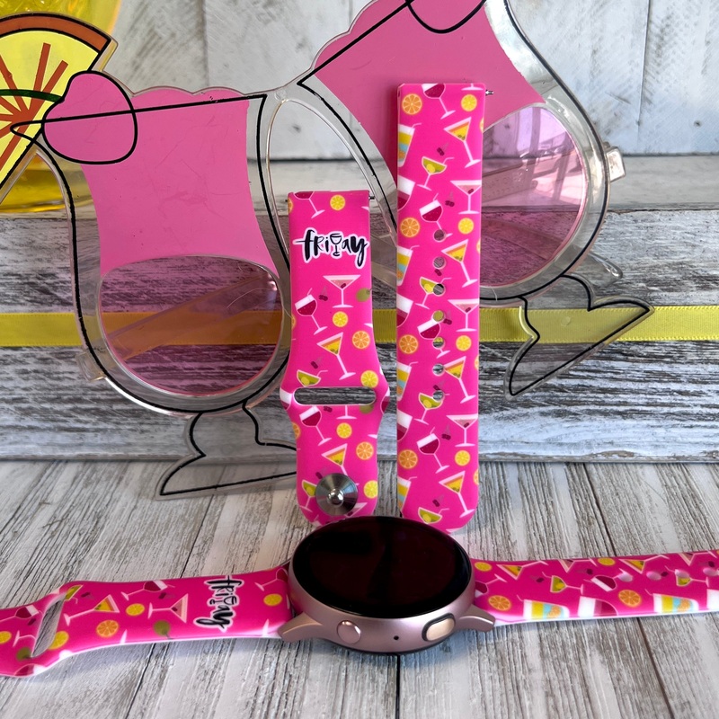 It’s Fri-Yay Print Silicone Band For Samsung Watch