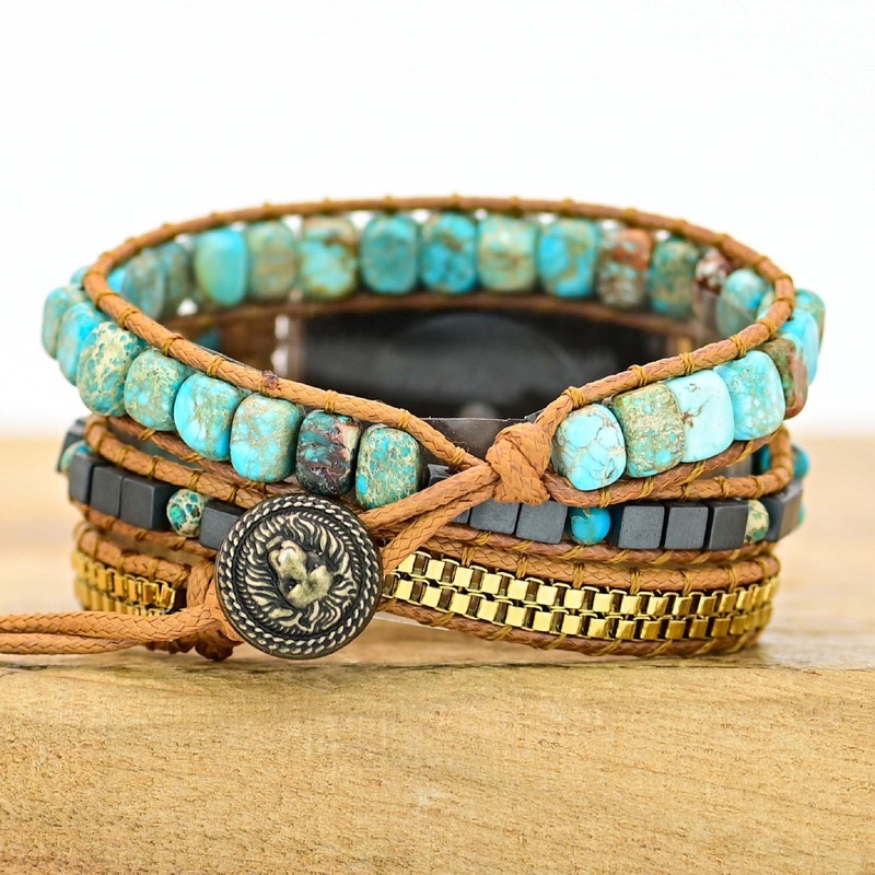 Desert Quartz Bohemian Wrapsody Bracelet Band For Apple Watch