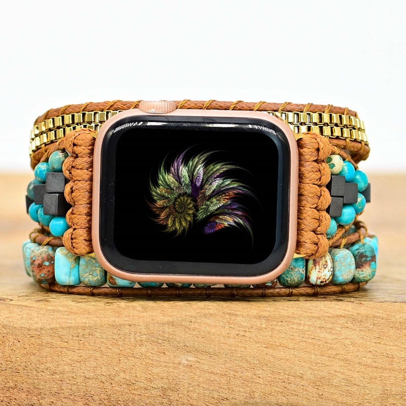 Desert Quartz Bohemian Wrapsody Bracelet Band For Apple Watch