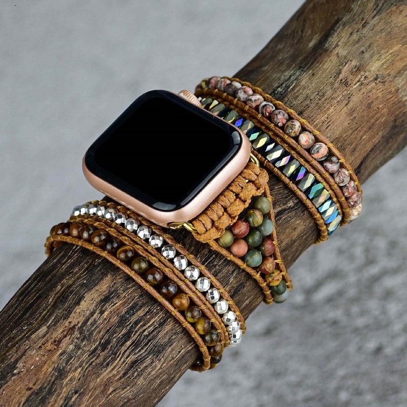 Woodsy Sage Bohemian Wrapsody Bracelet Band For Apple Watch