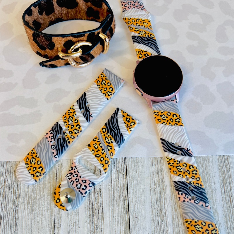 Wild Thing Print Silicone Band For Samsung Watch