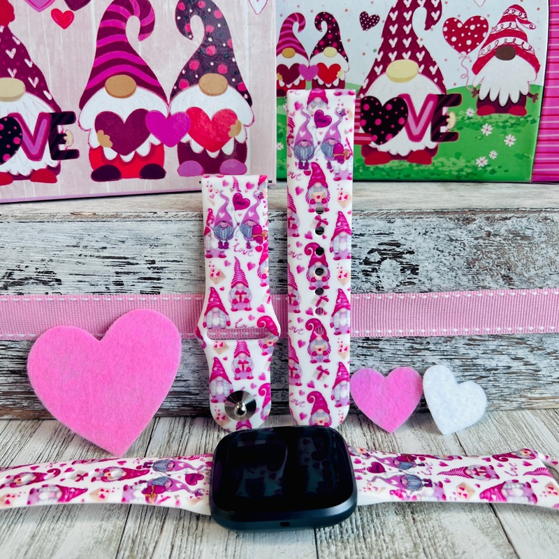 A Love Like Gnome Other Print Silicone Band For Fitbit Versa 1/2