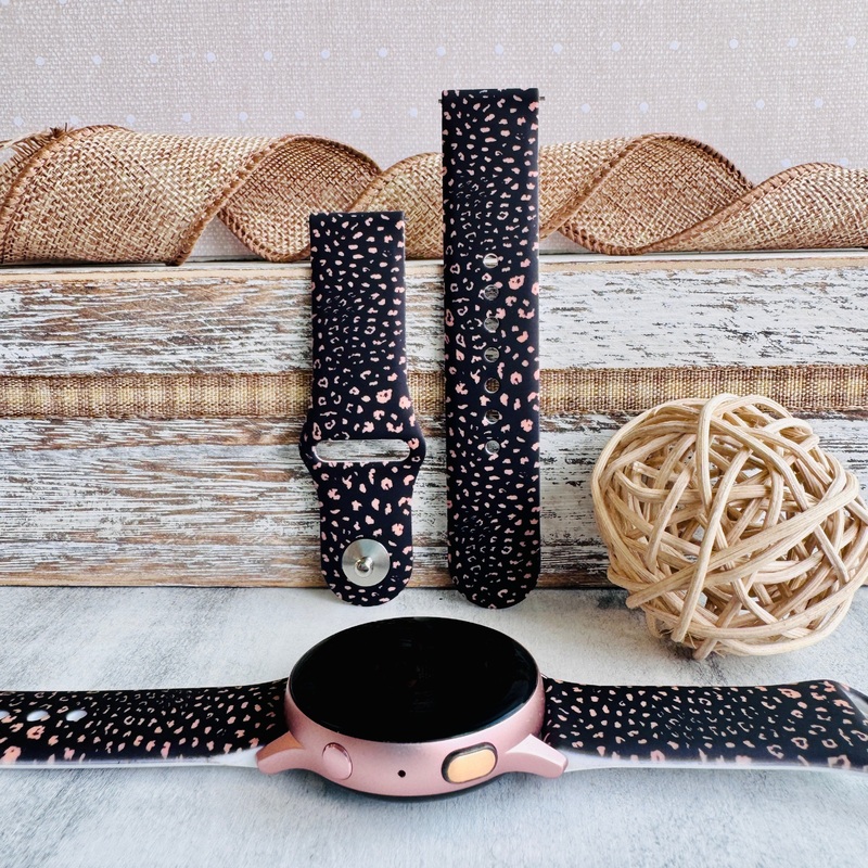 Freckle Fancy Print Silicone Band For Samsung Watch