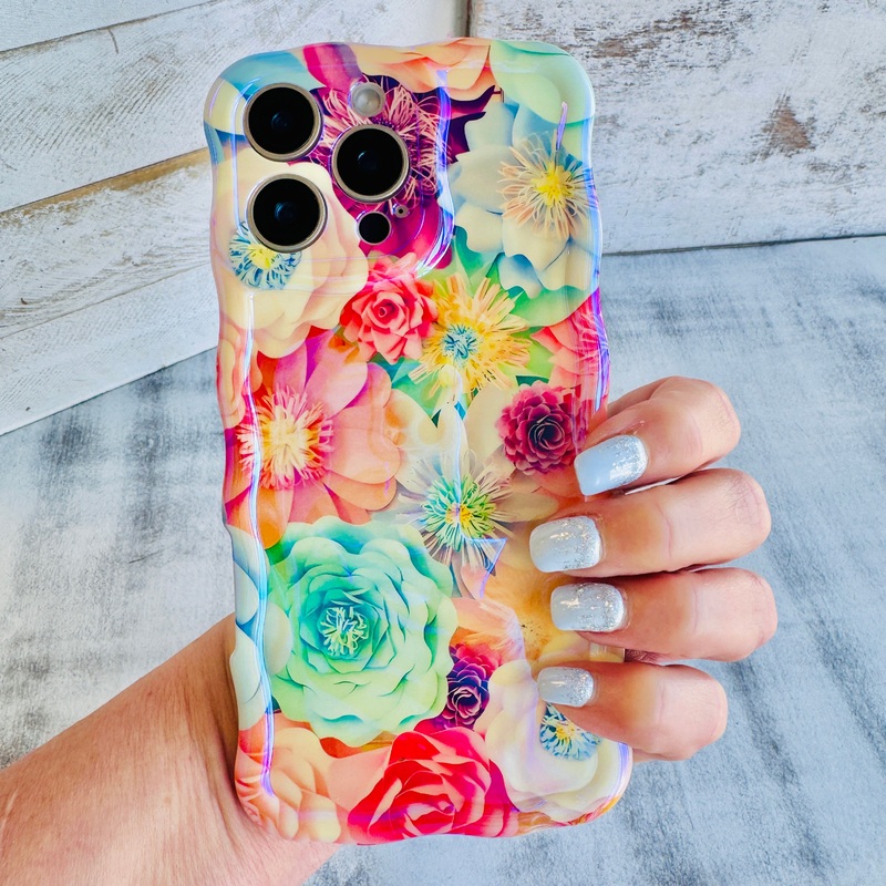 Spring Bouquet Wavy Luxe MagSafe Case for iPhone
