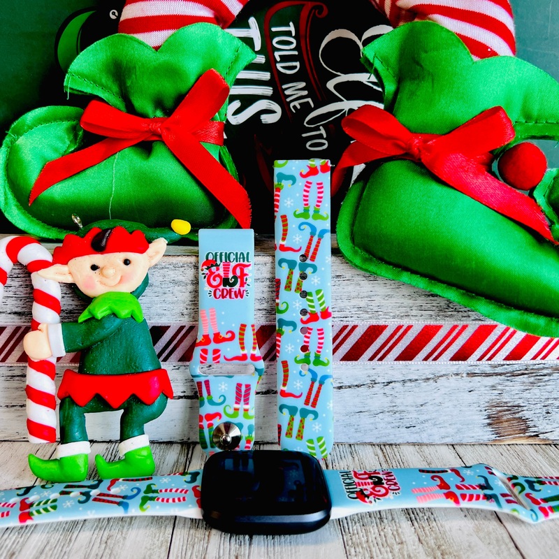 What The Elf Print Silicone Band For Fitbit Versa 1/2