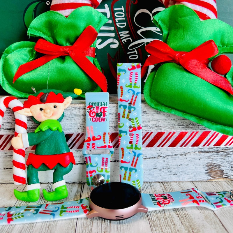 What The Elf Print Silicone Band For Samsung Watch