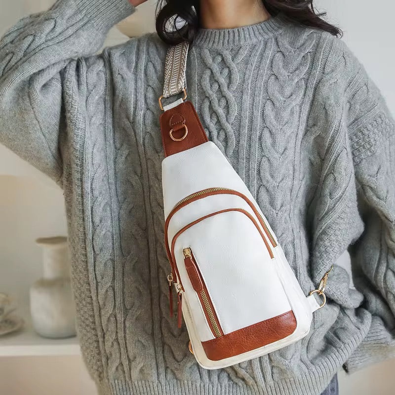 Terracotta Trail Vegan Leather Crossbody Phone Purse Two Colors Available Sienna Saddle