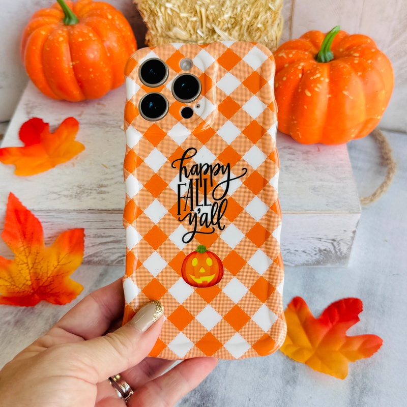 Happy Fall Y’all Wavy Luxe MagSafe Case for iPhone