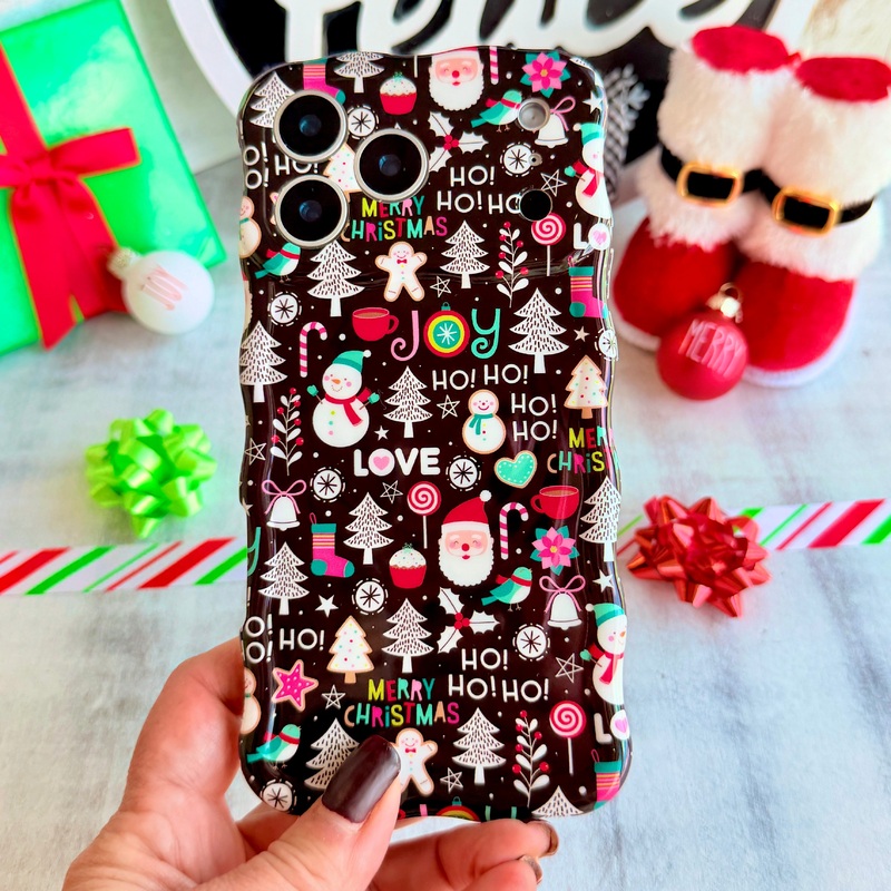 Jolly Wrist-mas Wavy Luxe MagSafe Case for iPhone