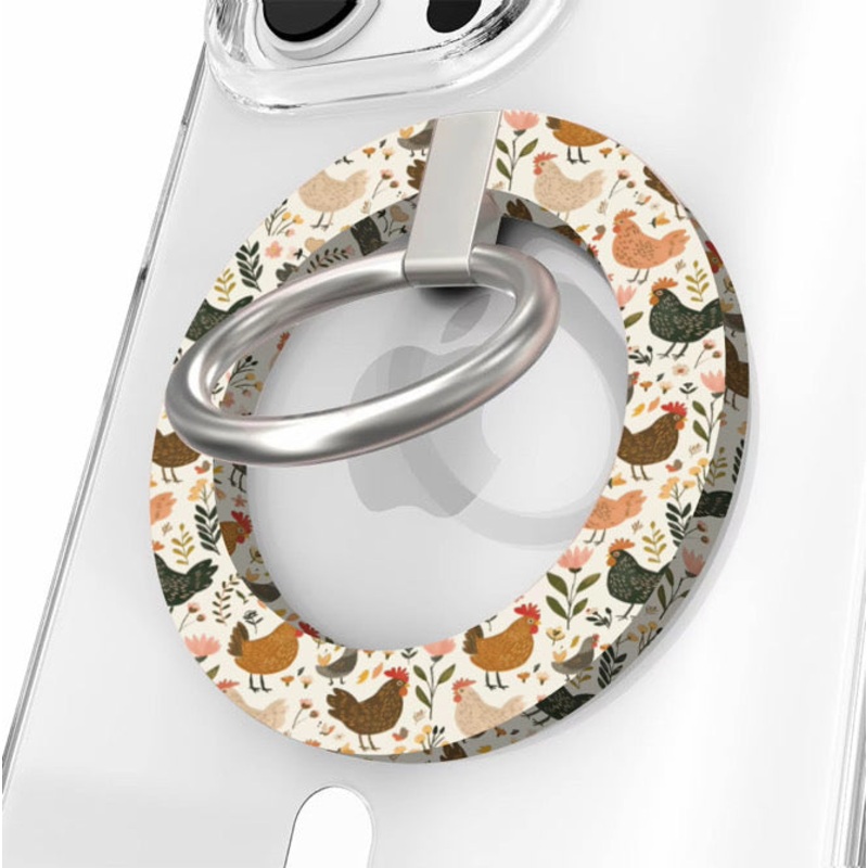 Cluckin’ Cute Hold It Fancy MagSafe Grip Ring