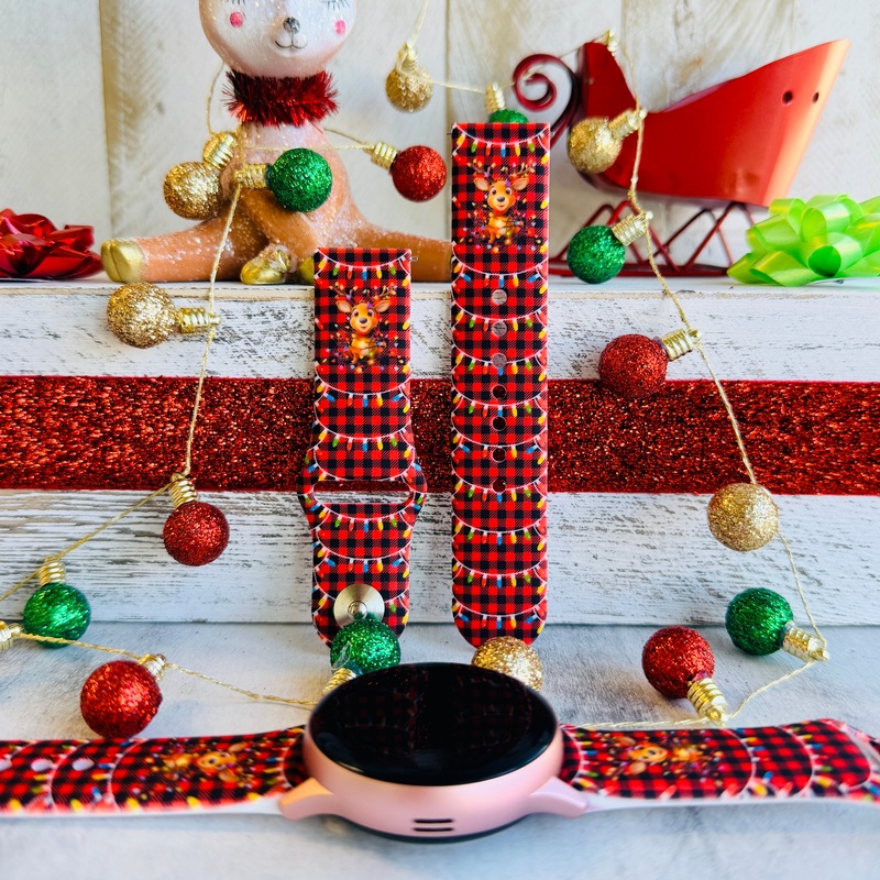 Deerlightful Print Silicone Band For Samsung Watch