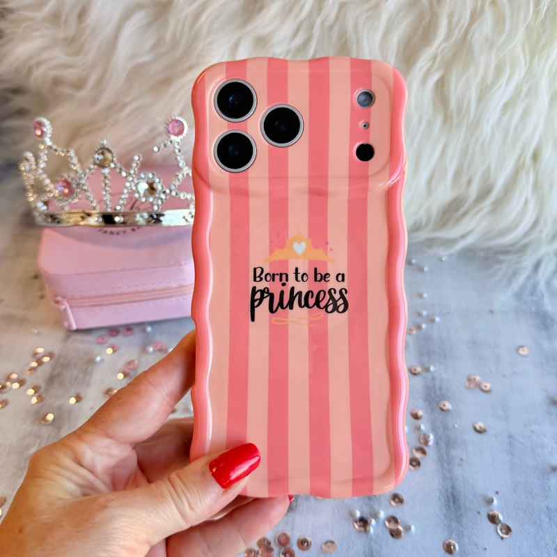Princess Vibes Wavy Luxe MagSafe Case for iPhone