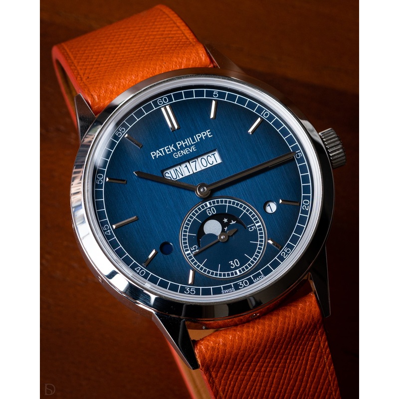 Orange Saffiano Stitchless Strap