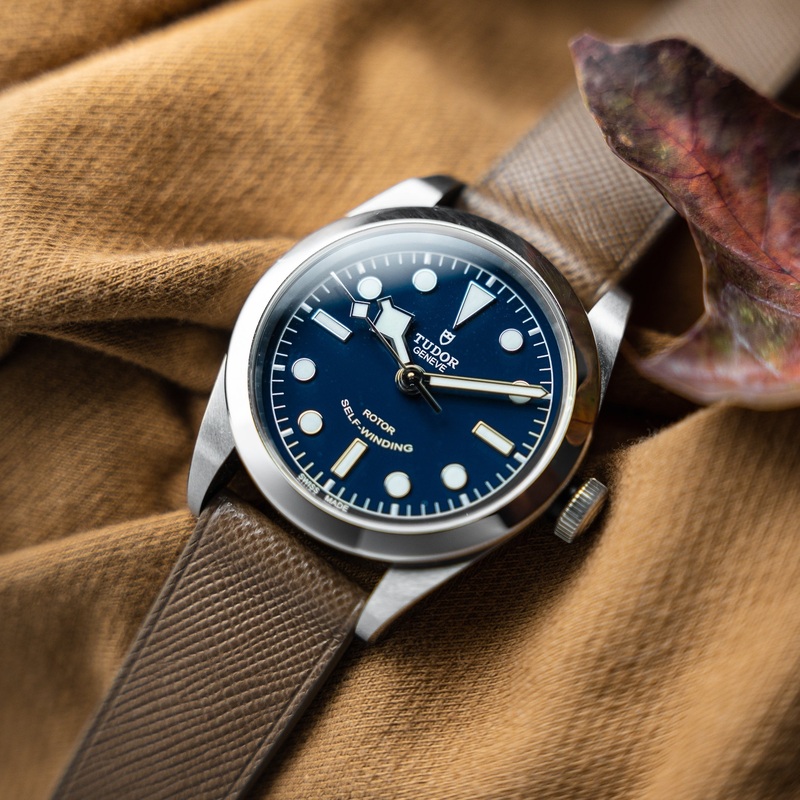 Taupe Saffiano Stitchless Strap