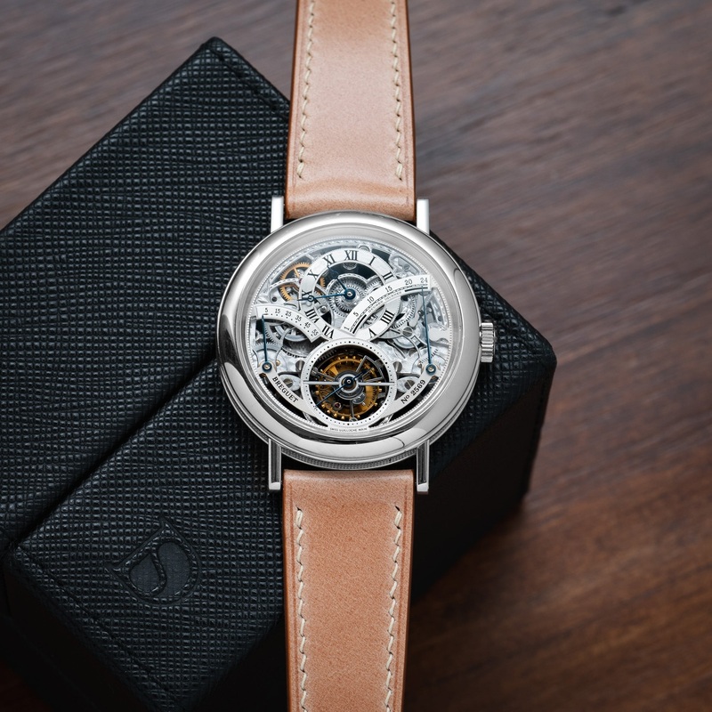 Natural Shell Cordovan Slim Strap