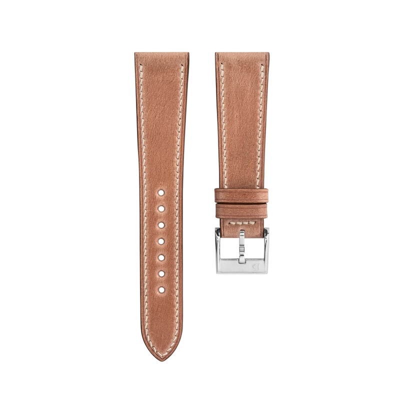 Natural Shell Cordovan Slim Strap