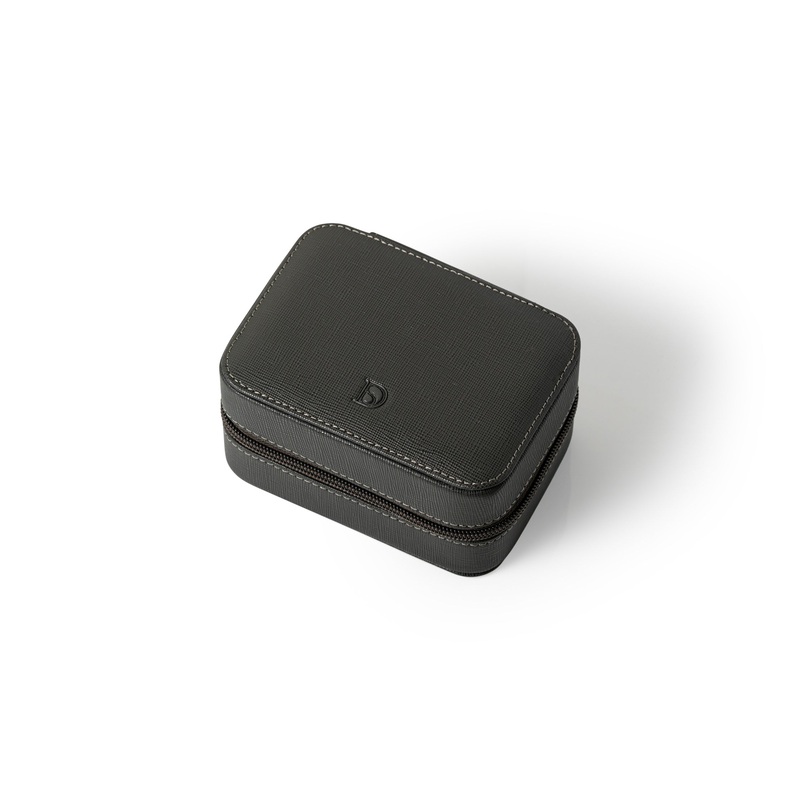 Zip Box (Two) – Grey/Navy