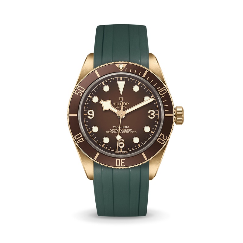 Emerald Green CTS Rubber Strap for Tudor BB58