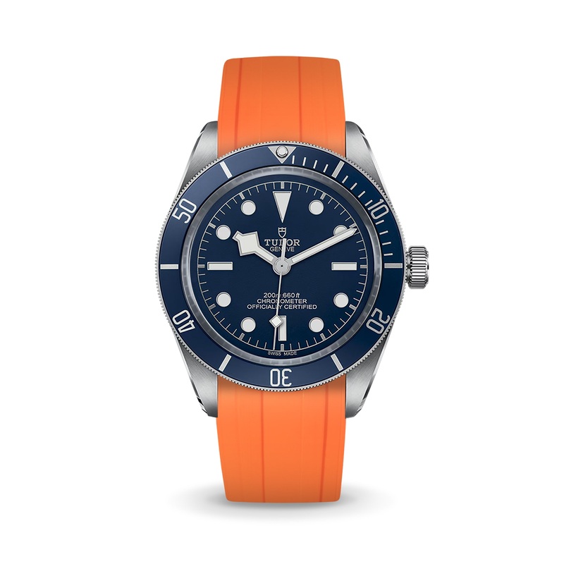 Orange CTS Rubber Strap for Tudor BB58
