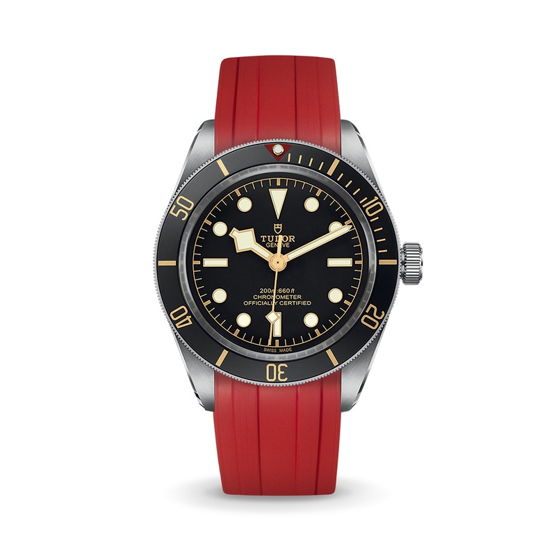 Red CTS Rubber Strap for Tudor BB58