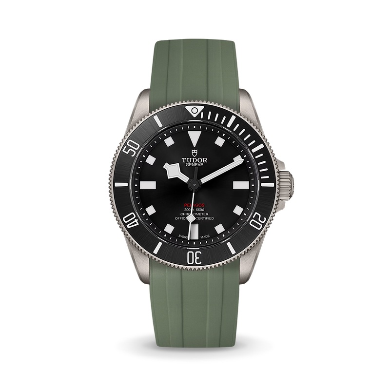 Olive Green CTS Rubber Strap for Tudor Pelagos 39