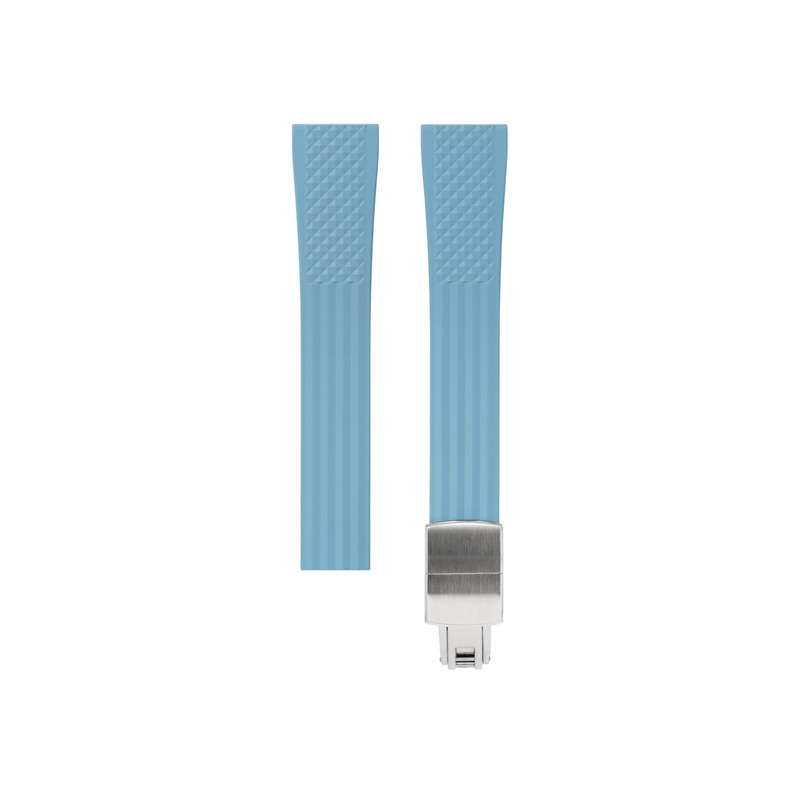 Baby Blue Waffle CTS Rubber Strap