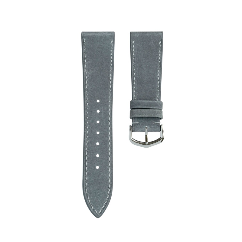 Overstock: Light Grey Nubuck Strap for Cartier Tank