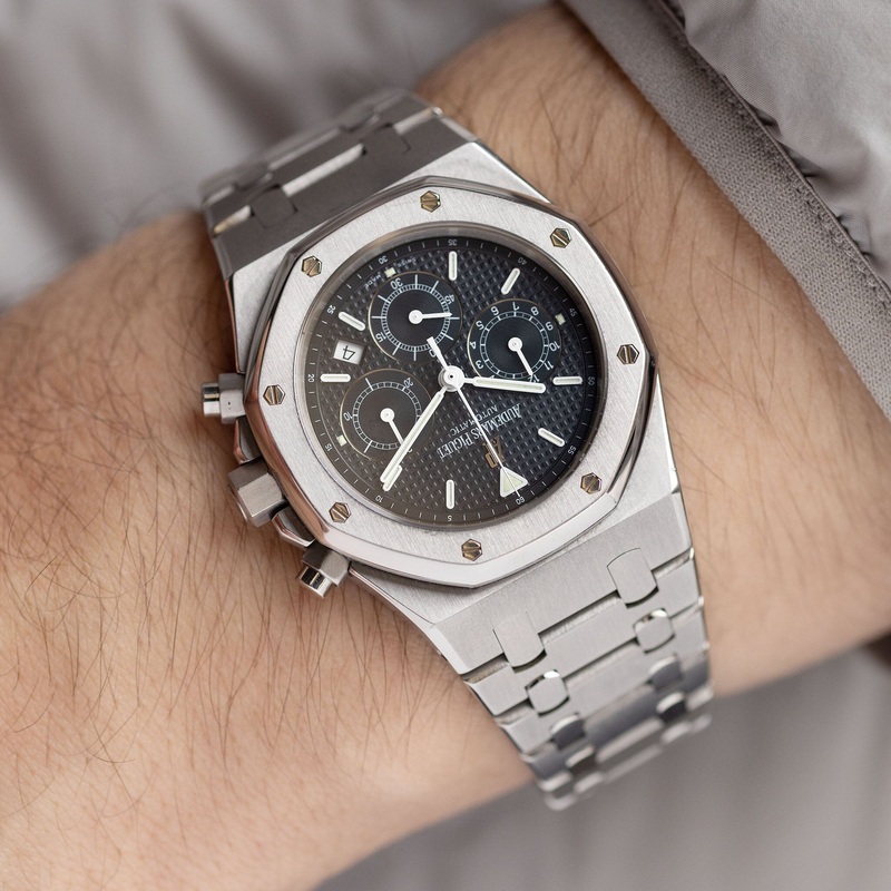 Audemars Piguet Royal Oak chronograph ref. 25860ST “Kasparov” Blue dial