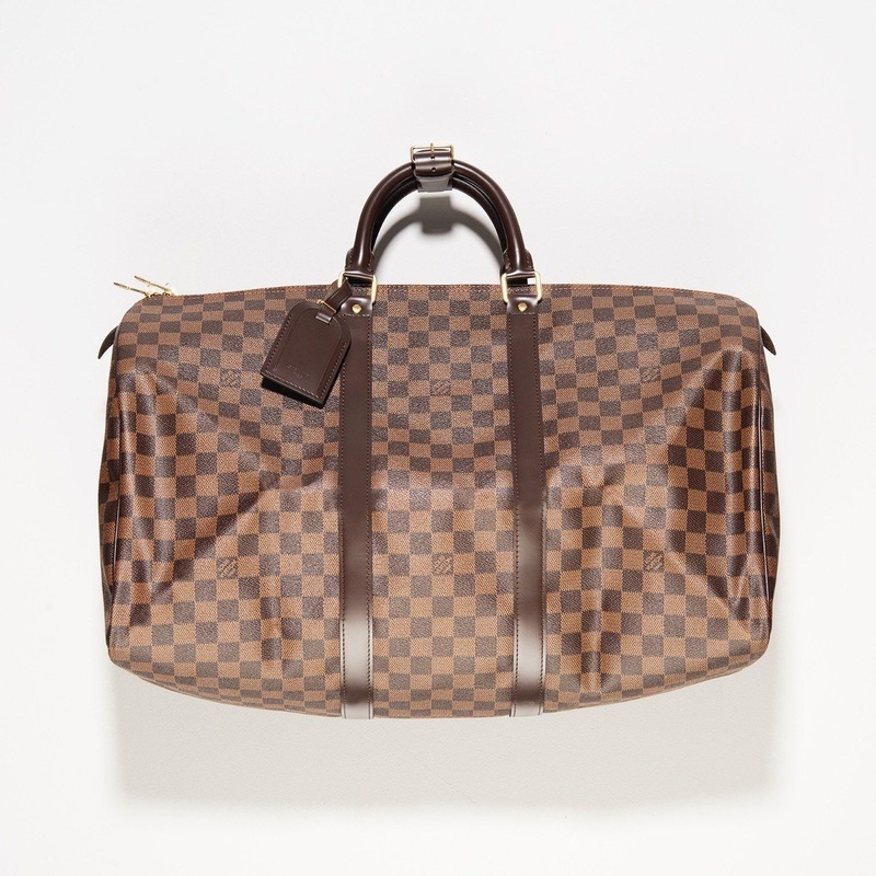 Louis Vuitton Damier Ebene Canvas Keepall 50