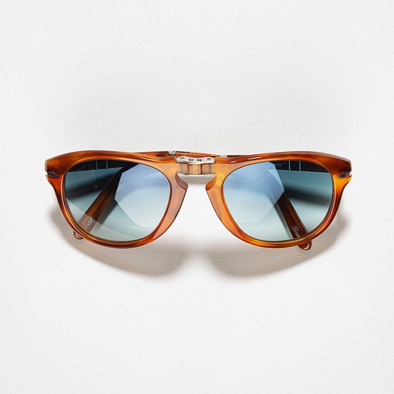 Retro Persol 714SM – Steve McQueen – Light Havanna Sunglasses