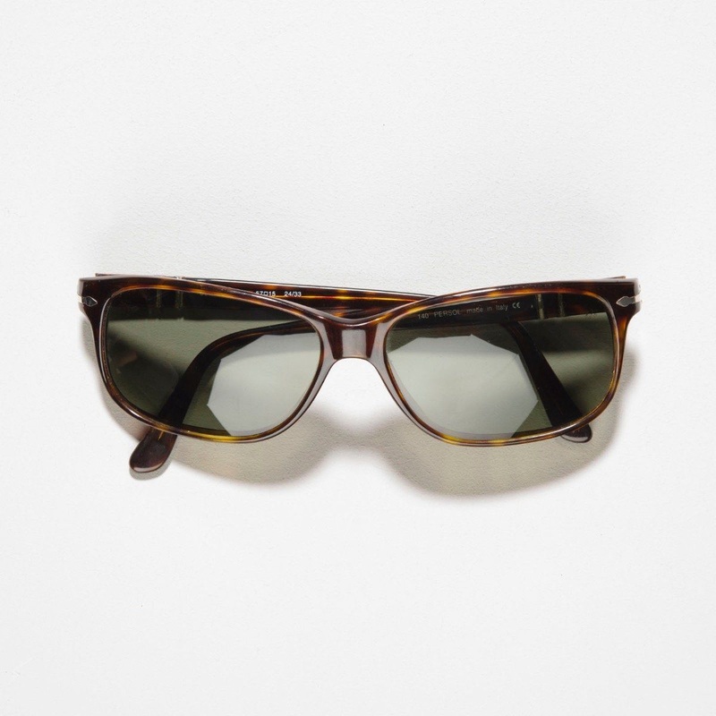 Vintage Persol 2577-S Havana Brown Rectangular Sunglasses