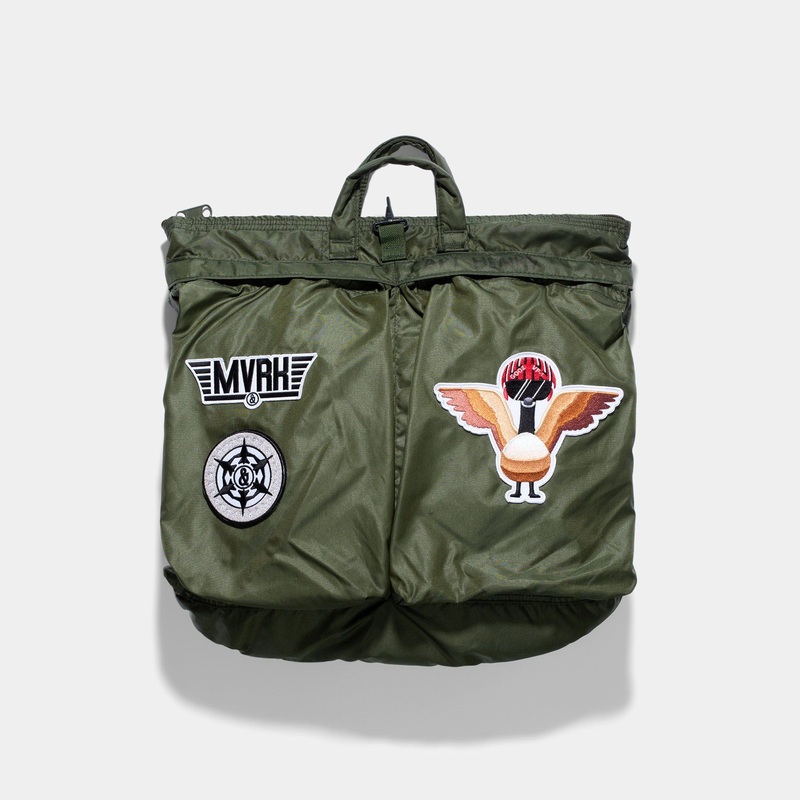 1 of 1 Custom Vintage Helmet Bag “GOOZ”