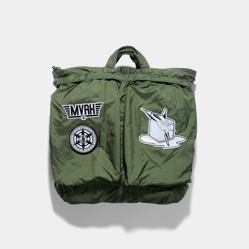 1 of 1 Custom Vintage Helmet Bag “ICE”