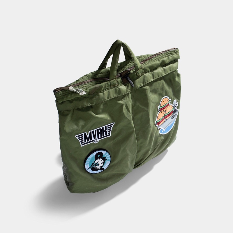 1 of 1 Custom Vintage Helmet Bag “SLIDR”