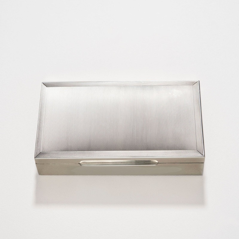 Vintage Large Sterling Silver Collectable Box