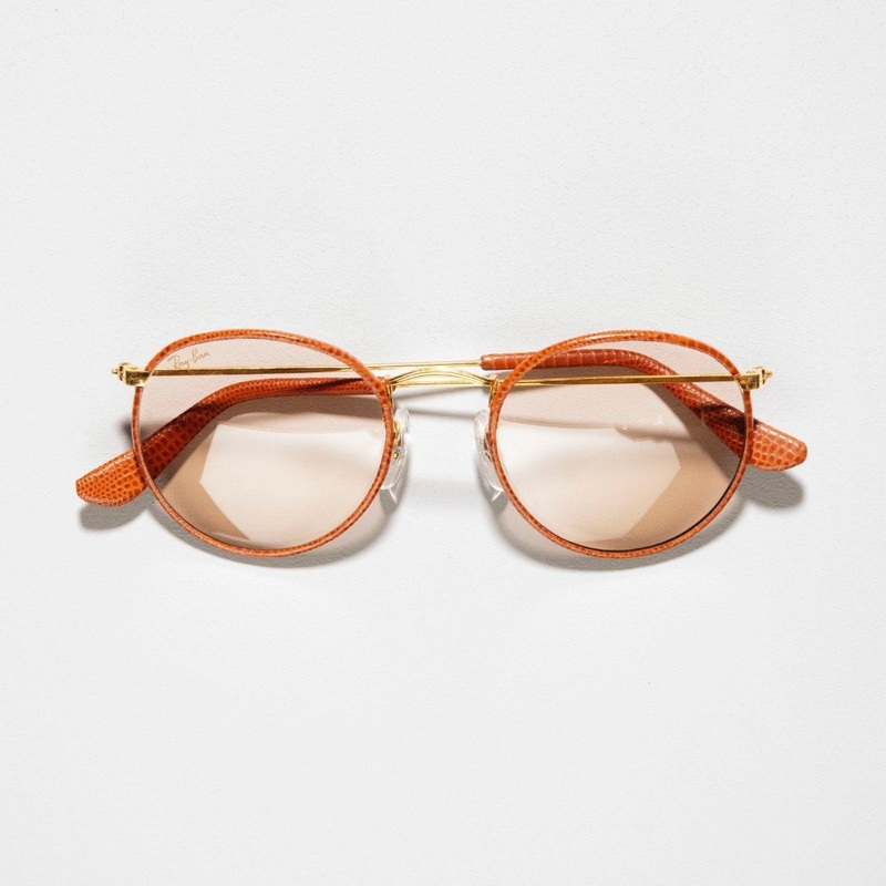 Vintage Ray Ban W0779 Leathers Changeables Sunglasses