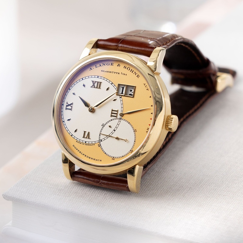 A. Lange & Shne Grand Lange 1  Grosse Lange 18kt Yellow Gold Ref 115.021