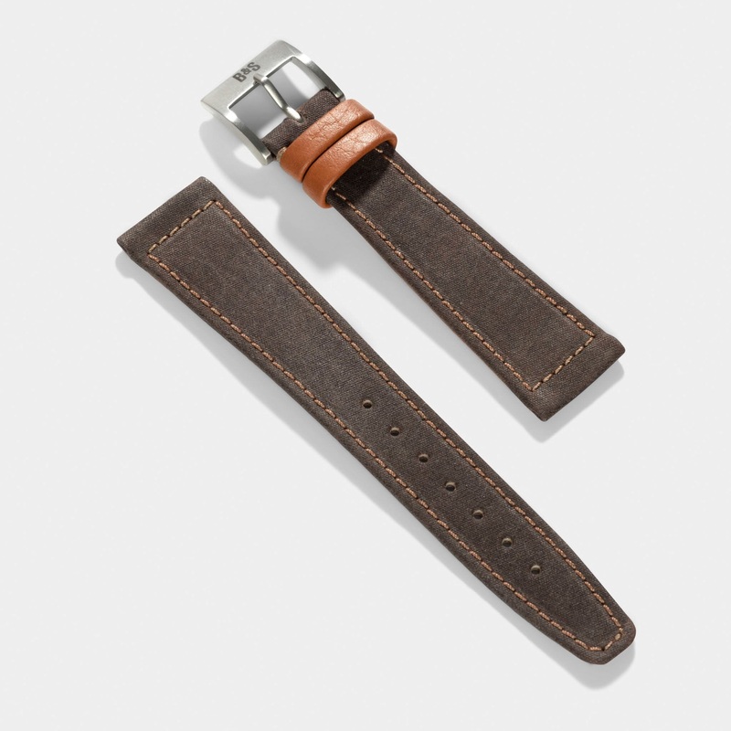 The Manchester Watch Strap – Made of Vintage Barbour Fabric – Jubilee Edition