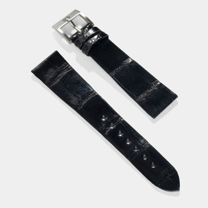 The Savile Row Leather Watch Strap – Luxury Tailored Alligator – Jubilee Edition