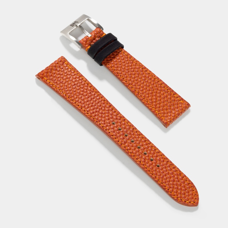The Basketball Watch Strap  Horween Leather  Jubilee Edition