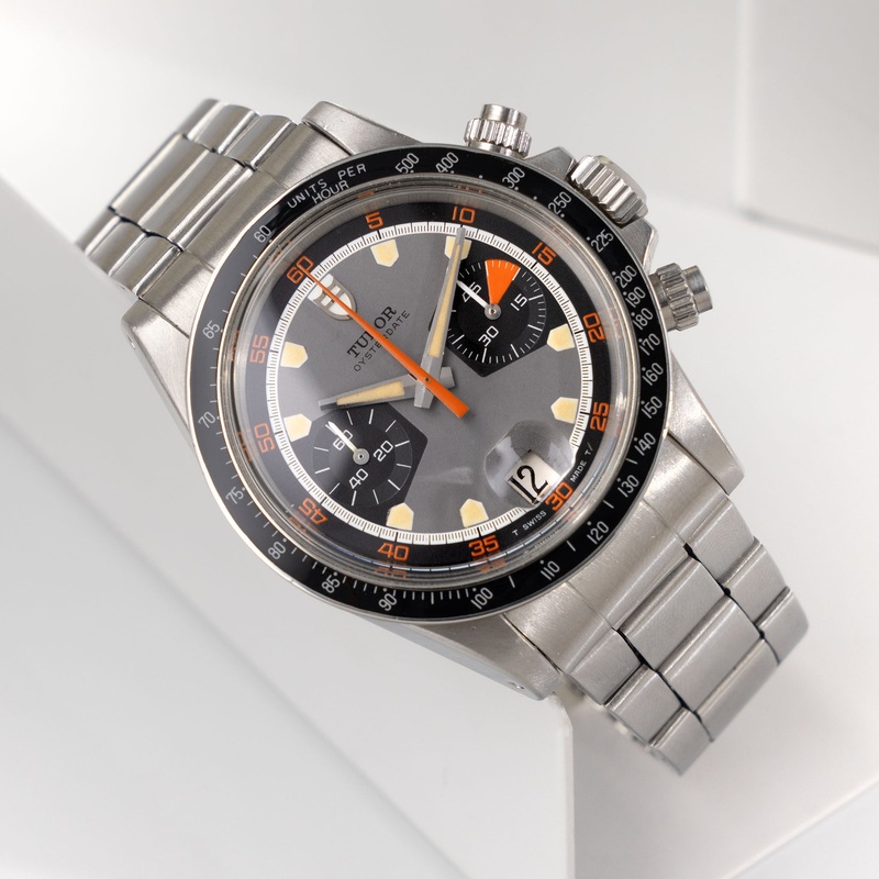 Tudor Oyster Date Chronograph “Homeplate” ref. 7031 /0 Incredible condition