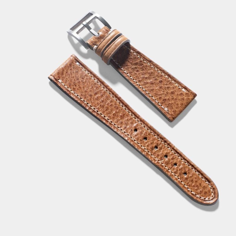 Bohmien Brown Leather Watch Strap